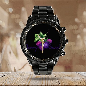 Discover Berry Sweet Calendar Steel Band Watch