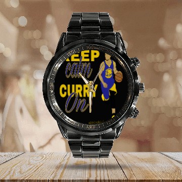 Discover Stephen Curry SC Calendar Steel Band Watch