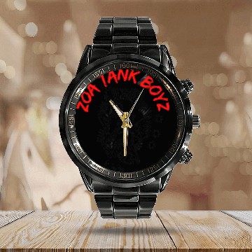 Discover Lone wolf Calendar Steel Band Watch