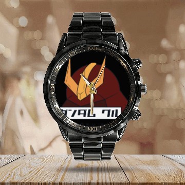 Discover Casque Char Gundam Guru Calendar Steel Band Watch classique