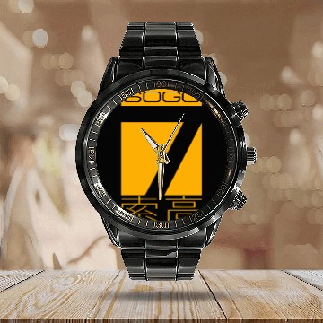 Discover Cyberpunk 2077 Calendar Steel Band Watch