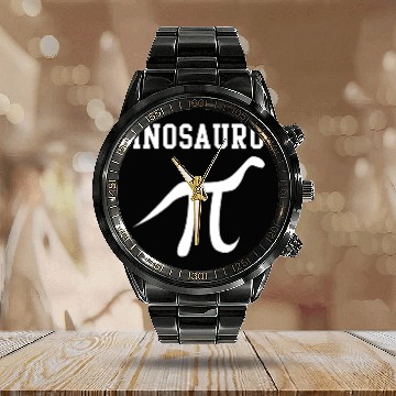Discover pinosaurus dino dinosaur numbers math math Calendar Steel Band Watch
