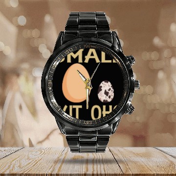 Discover Quail Farmer Quail Quail Whisperer Gift Calendar Steel Band Watch