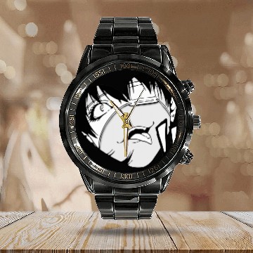 Discover Toky Ghoul Calendar Steel Band Watch