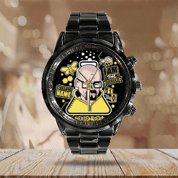 Discover Breaking Bad HEISENBERG Calendar Steel Band Watch