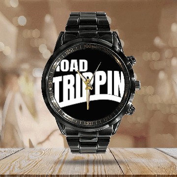 Discover hikes camp kikiwaka youth parks bday yellow Calendar Steel Band Watch