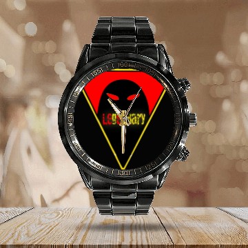 Discover space ghost Calendar Steel Band Watch