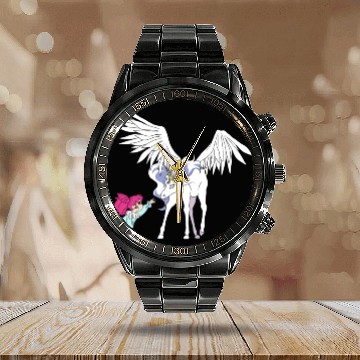 Discover Sailor Moon Pegasus Calendar Steel Band Watch