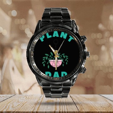 Discover Plant Dad, Plant Daddy, Plant gift, Plant lover Calendar Steel Band Watch
