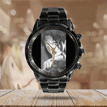 Discover Levi Ackerman Calendar Steel Band Watch