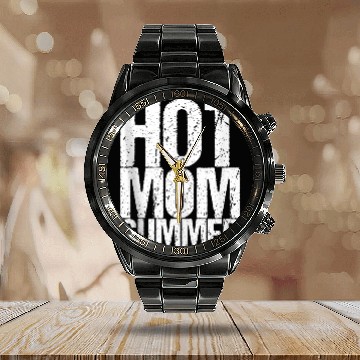 Discover Hot Mom Summer Calendar Steel Band Watch Calendar Steel Band Watch