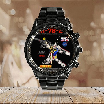 Discover Rx-78-2 Gundam Calendar Steel Band Watch