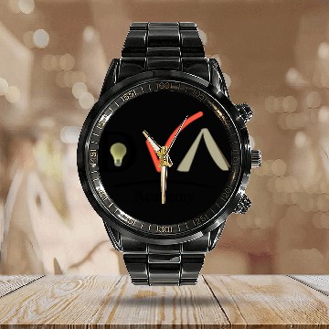 Discover DVA Calendar Steel Band Watch