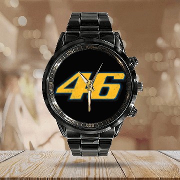 Discover 46 Race Moto GP Calendar Steel Band Watch