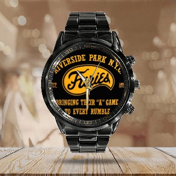 Discover Baseball Furies - The Warriors Calendar Steel Band Watch