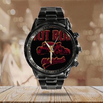 Discover hot rod Calendar Steel Band Watch