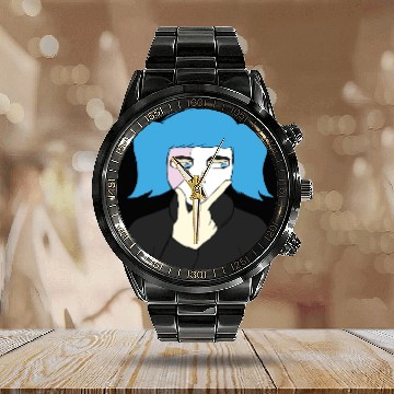 Discover sally face Calendar Steel Band Watch