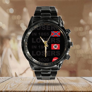 Discover ryan reynolds losers Calendar Steel Band Watch