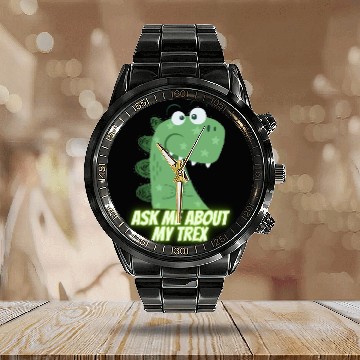 Discover ask me about my trex Calendar Steel Band Watch