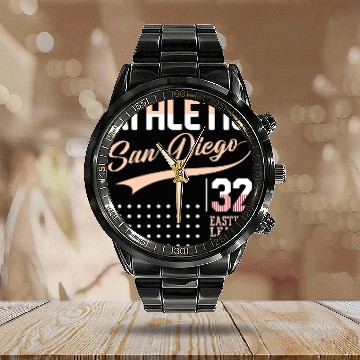 Discover San Diego Eastern League Champions Athletic Dept Calendar Steel Band Watch