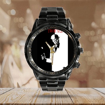 Discover Two-face Calendar Steel Band Watch