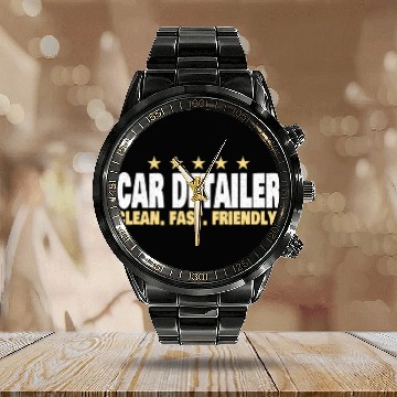 Discover Mobile Car Detailing Auto Detailing Car Detailer Calendar Steel Band Watch