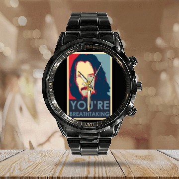 Discover Cyberpunk 2077 Calendar Steel Band Watch