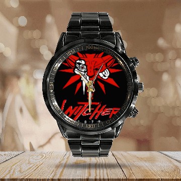 Discover Cyberpunk 2077 Calendar Steel Band Watch