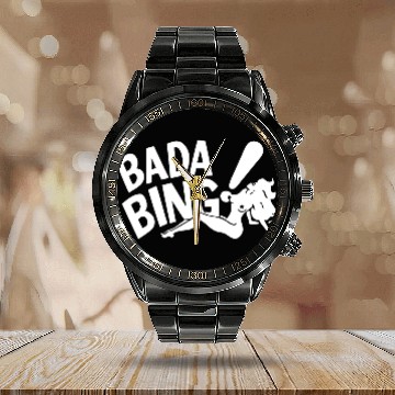 Discover Bada Bing Calendar Steel Band Watch