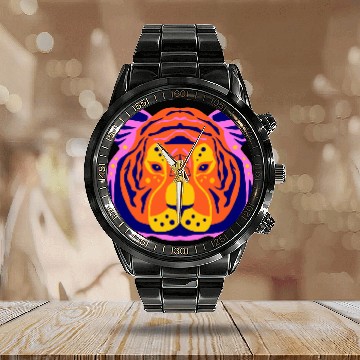 Discover Tiger Calendar Steel Band Watch, Easy Tiger Calendar Steel Band Watch, Unisex