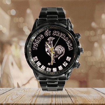 Discover Sriracha Full Calendar Steel Band Watch