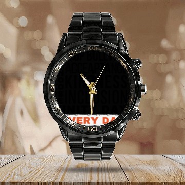 Discover Unity Day Orange Anti Bullying Choose Kindness Kid Calendar Steel Band Watch