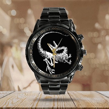 Discover Dinosaur Jr Calendar Steel Band Watch