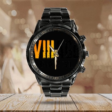 Discover Resident evil Calendar Steel Band Watch