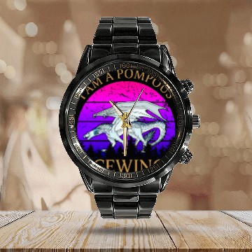 Discover Wings Of Fire I Am A Pompous Icewing Vintage Calendar Steel Band Watch