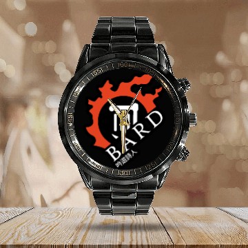 Discover Bard - For Warriors of Light & Darkness Calendar Steel Band Watch