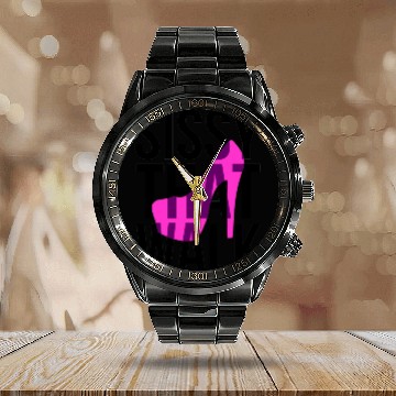 Discover Sissy That Walk png Calendar Steel Band Watch