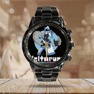 Discover Deltarune Lancer Calendar Steel Band Watch