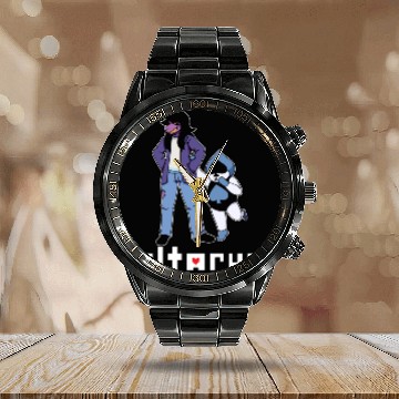 Discover Deltarune Lancer Calendar Steel Band Watch