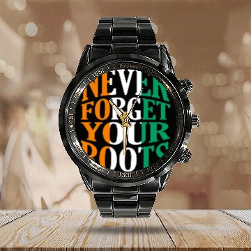 Discover Ivory Coast Calendar Steel Band Watch