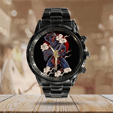 Discover Ninja Gamer Calendar Steel Band Watch