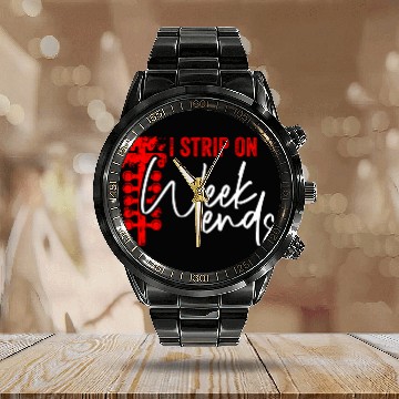 Discover Drag racing, racecar, racing, drag car Calendar Steel Band Watch