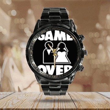 Discover Wedding Bachelor Bachelorette Party Game Over Calendar Steel Band Watch