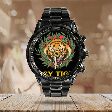Discover Easy Tiger Calendar Steel Band Watch