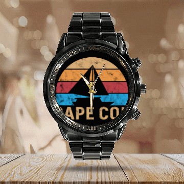 Discover Retro Cape Cod Calendar Steel Band Watch