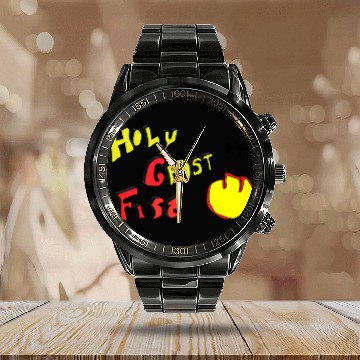 Discover HOLY GHOST FIRE 6x Calendar Steel Band Watch