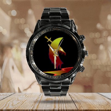 Discover Moon knight Calendar Steel Band Watch