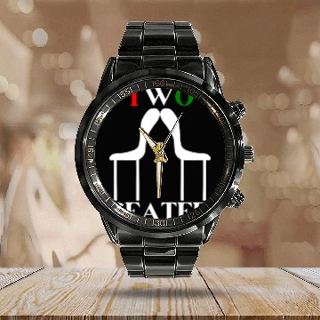 Discover Two Seater Calendar Steel Band Watch