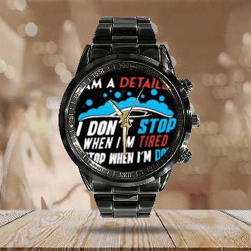 Discover Mobile Car Detailing Auto Detailing Car Detailer Calendar Steel Band Watch