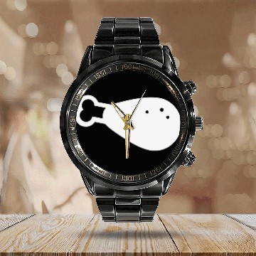 Discover Turkey Leg Calendar Steel Band Watch